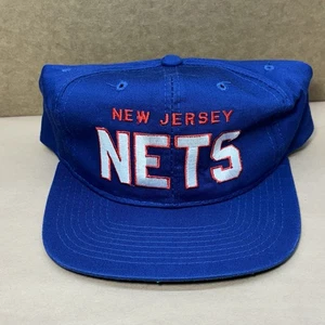 Vintage 90s New Jersey Nets Starter Hat Cap NBA Snapback Basketball  - Bild 1 von 13