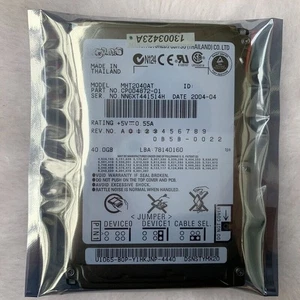 Fujitsu 40GB MHT2040AH 5400RPM 4200RPM IDE PATA 2.5" Laptop HDD Hard Disk Drive - Picture 1 of 6