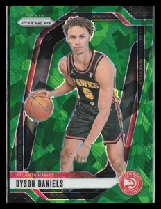 Panini Prizm #122 Dyson Daniels Prizms Green Ice 2024-25 - Imagen 1 de 2