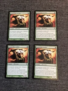 4x Scattershot Archer / Streuschuss-Bogenschütze, Magic, Mtg, englisch - Bild 1 von 2
