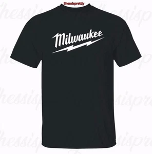 Milwaukee Hombre Camisa Informal Manga Corta, Ropa Hombre Herramienta de Trabajo - Imagen 1 de 7