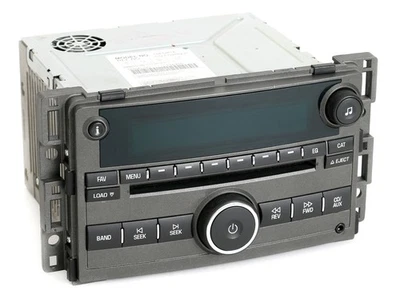 Chevrolet HHR 2006-2008 radio AM FM de 6 discos CD con entrada auxiliar número de modelo 15832814 Foto 1 de 4
