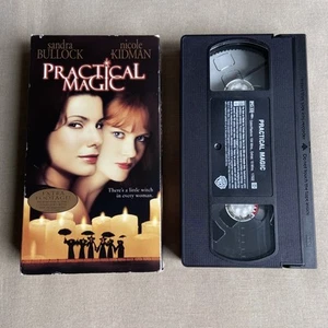 Practical Magic (VHS 1998) Sandra Bullock Nicole Kidman Comedy Fantasy Romance + - Picture 1 of 10