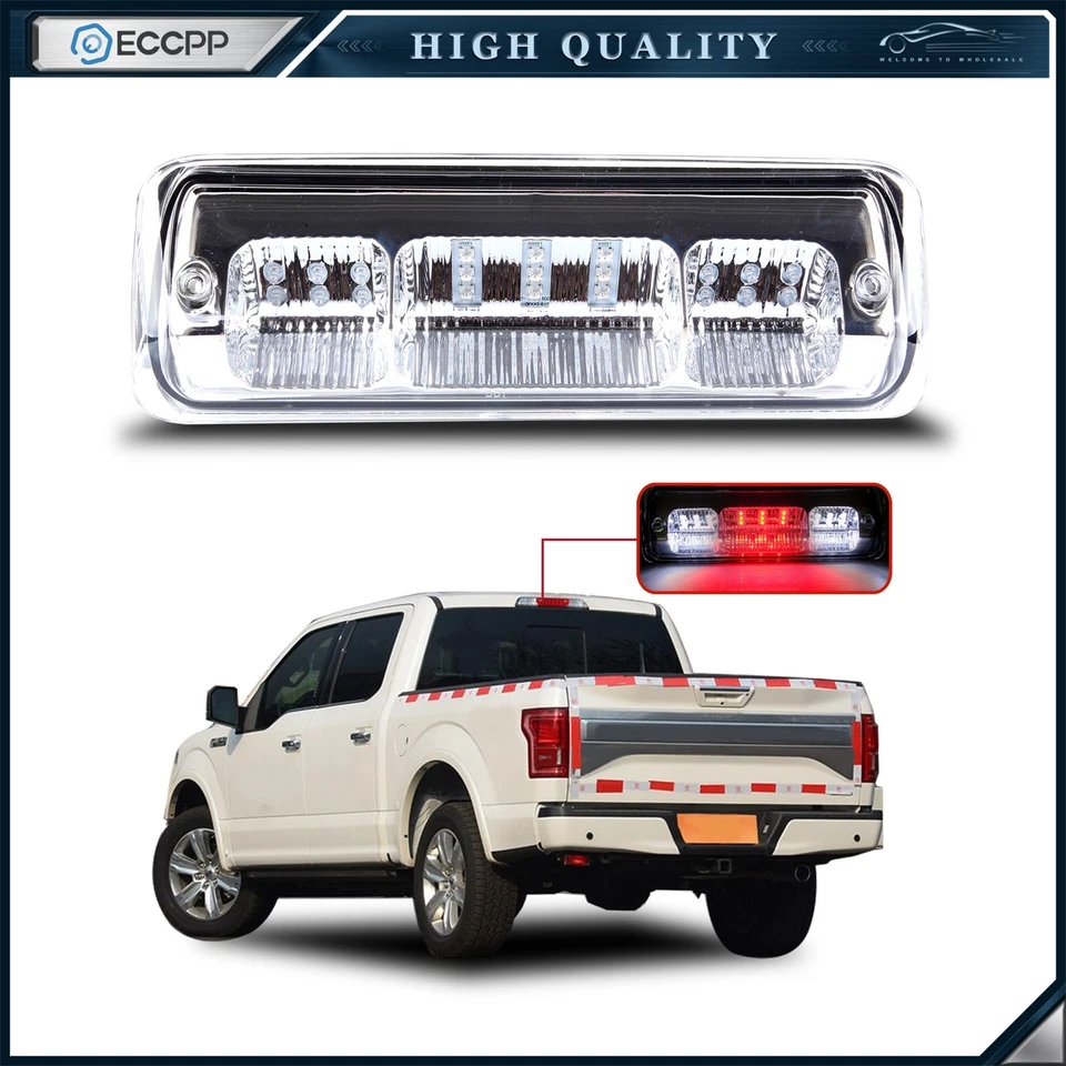 Lámpara de carga LED tercera luz de freno para Ford F-150/2006-08 Lincoln Mark LT 2004-2008 Foto 1 de 4