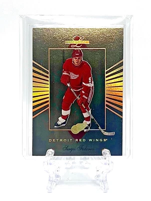 SERGEI FEDOROV 1994-95 Leaf Limited #9 GOLD INSERT /2500 RAW NR MINT SUPER CLEAN - Image 1 of 2