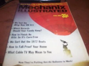 Mechanix Illustrated January 1972 Hot Air Balloons - Picture 1 of 1