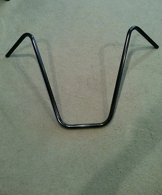 MANILLAR BICICLETA APE V NEGRO CALIDAD 19" (22,2mm) Foto 1 de 2