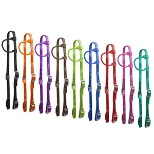 Premium Nylon Single Ear Headstall - Picture 1 of 11