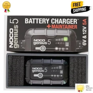 NOCO Smart Battery Charger - 6V/12V - 5A - GENIUS5UK - 4204007 - Bild 1 von 10