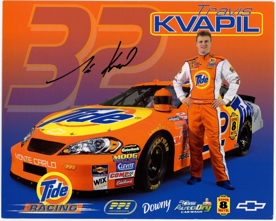 Travis Kvapil-Signed Color Photograph - Image 1 of 1