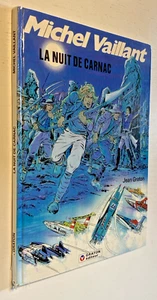 Michel VAILLANT - La Nuit de Carnac - EO 1990 - Bel Etat- Ex Bibliothèque - Picture 1 of 7