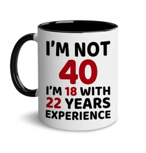 Mug 40th Birthday Gift For Her And Her Coffee Mug New Without Box - Picture 1 of 2