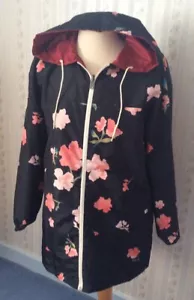 Ladies Billabong Essential REVERSIBLE Parka Jacket - Red - UK S - New With Tags - Picture 1 of 12