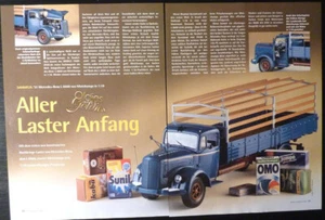 Camion Mercedes-Benz L 6600 in 1-18 di Minichamps...un rapporto modello #0303f - Foto 1 di 1