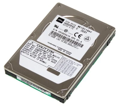 Hard Drive Toshiba MK1011GAV 10GB 4.2K 2.5'' Ata 2.5'' - Image 1 of 3