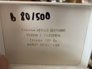 Coffret 2 PIN’S PINS NANCY MARGERIN 1991  ARTHUS BERTRAND 80/500 Série B