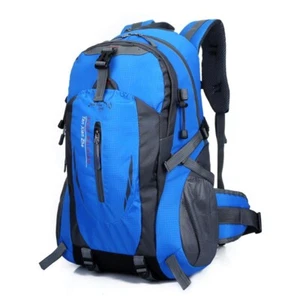Travel Backpack Durable Nylon Waterproof Outdoor Rucksack Hiking Camping Bag - Picture 1 of 23