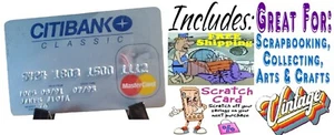 ๐Citibank Classic Mastercard 07/93 EXPIRED - Vintage-๐gift๐-great price - Picture 1 of 7