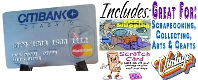 🆕Citibank Classic Mastercard 07/93 EXPIRED - Vintage-🆓gift🎁-great price - Image 1 of 4