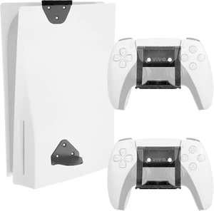2-In-1 Wall and under Desk Mount Bracket Designed for PS5 Gaming Console, Playst - Picture 1 of 12