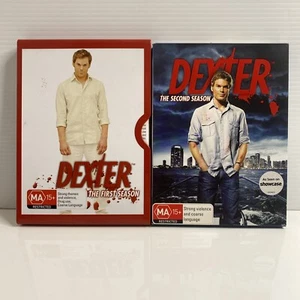 DEXTER DVD’s The First & The Second Season 1 & 2 Region 4 Michael C. Hall - Picture 1 of 24