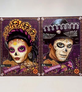 Barbie & Ken Dia De Los Muertos (Day of The Dead) Doll Set 2021 - NEW IN BOX - Picture 1 of 8