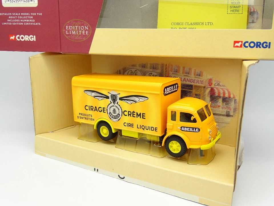 Corgi Heritage 1/50 - Saviem Furgone Lucido Abeille - Immagine 1 di 1