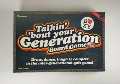 New - 2009 Talkin Bout Your Generation Board Game Based On TV Show Quiz Game - Image 1 of 4
