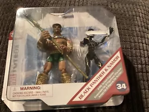 Nuovo Disney Store Marvel Toybox Action Figure Wakanda Forever Black Panther Namor - Foto 1 di 11