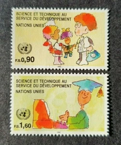 1992 UNITED NATIONS GENEVE SET TECHNOLOGY DEVELOPMENT VF MNH - Picture 1 of 1