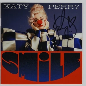 Katy Perry JSA Signed Autograph CD Booklet Smile Includes CD - Picture 1 of 2