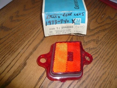BUICK APOLLO 1973 1974 MARCADOR TRASERO LENTE (DERECHA) #5946146 - NOS Foto 1 de 2