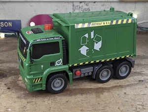 DICKIE TOYS Pneumatic Air Pump Recycle Trash Garbage Truck 071522 - Picture 1 of 5