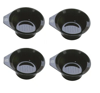 Paquete de 4 tazones de tinte negro Pro Tip Foto 1 de 2