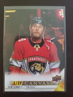 2022-23 Sam Bennett UD Canvas Upper Deck Series 2 Hockey Florida Panthers - Image 1 of 2