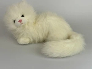 Peluche Russ Berrie Gatito Gato Blanco Juguete Acariciar Mascotas Suaves 12" Nikki - Imagen 1 de 4