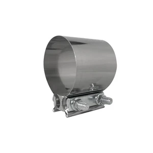 3.00'' Butt Joint Exhaust Band Clamp 304 Stainless Steel Exhaust New - Picture 1 of 7