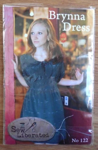 NEW/RARE Sew Liberated Pattern No. 122 Misses sz 2-20 Brynna Dress w Variations - Picture 1 of 4