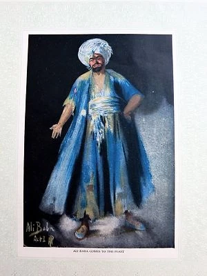 1917 Chu Chin Chow Theater Program w/ Amazing Deco Arabian Costumes Pics - Image 1 of 4