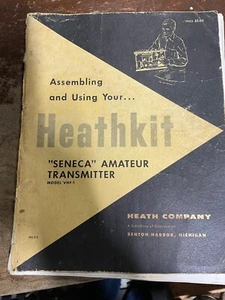Heathkit Seneca vhf-1 Shortwave Radio Original owner's manual - Picture 1 of 3