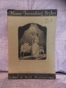 Antique Vintage January 1923 Home Furnishing Styles Magazine Vol 1 Issue 1 - Picture 1 of 11