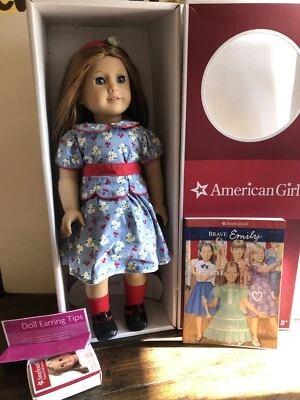 American Girl Emily Bennet Historical 18” Doll & Book Retired W/Box Excellent - Image 1 of 4