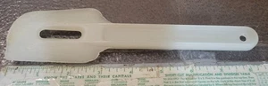 Esparcidor de espátulas raspador de paleta blanco Tupperware 13 vintage 1954 Tupper Corp - Imagen 1 de 8