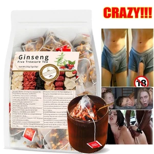 Ginseng Five Treasure Tee - Nierenunterstützung, rote Dattel Kräutermischung 150g/30 Beutel - Bild 1 von 7