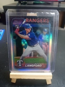 2024 Topps Update Series - Wyatt Langford #USC35 Refractor (RC) - Bild 1 von 2