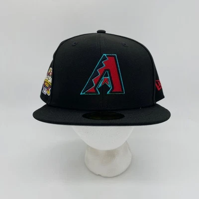 Gorra ajustada New Era 59Fifty Arizona Diamondbacks MLB Serie Mundial talla 7 5/8 Foto 1 de 4
