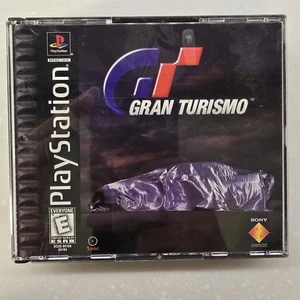 Gran Turismo (PlayStation 1, Ps1) Black Label CIB mit Referenzhandbuch & getestet - Bild 1 von 8