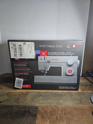 Singer Heavy Duty 4452 Sewing Machine with 32 Built-In Stitches  - Image 1 of 4