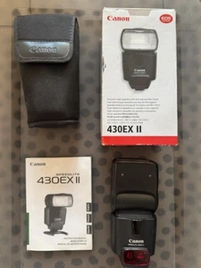 Canon EF 430EX Mark II Speedlite Flash / Flashgun For EOS DSLR Cameras Boxed - Picture 1 of 5