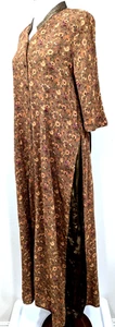 Maxi Vestido Floral April Cornell Ditsy COTTAGECORE Abotonado Pradera Talla M Usado en Excelente Condición * - Imagen 1 de 12